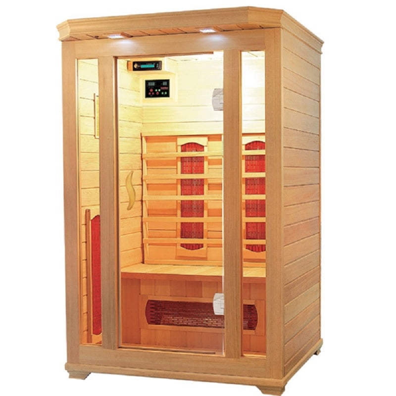 Load image into Gallery viewer, SAUNA EVOLUTION® Indoor Wooden Dry Cabin Customized Sauna Room Far Infrared 04