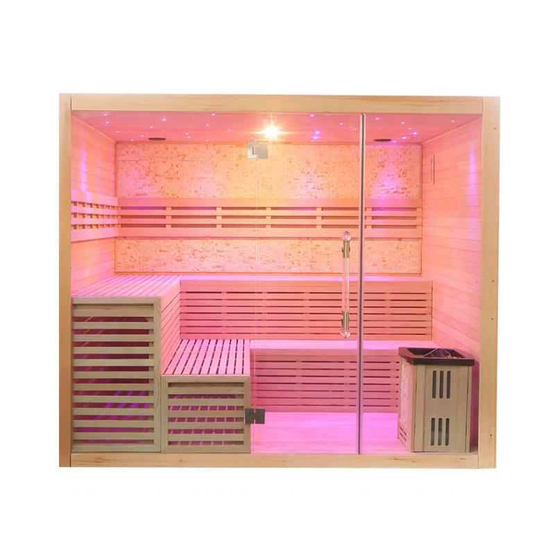 Load image into Gallery viewer, SAUNA EVOLUTION® Include Therapy Wood Traditional Steam Sauna Modern Relax 7