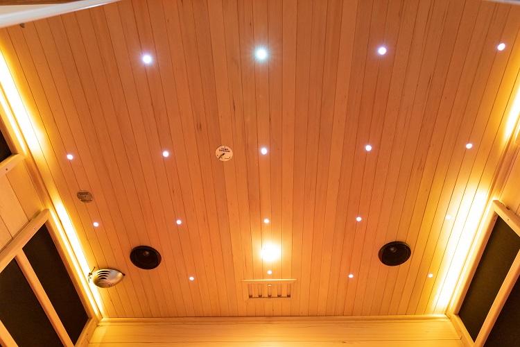 Load image into Gallery viewer, SAUNA EVOLUTION® Double Layer Bench Steam and Infrared Indoor Sauna Room Dual System 07