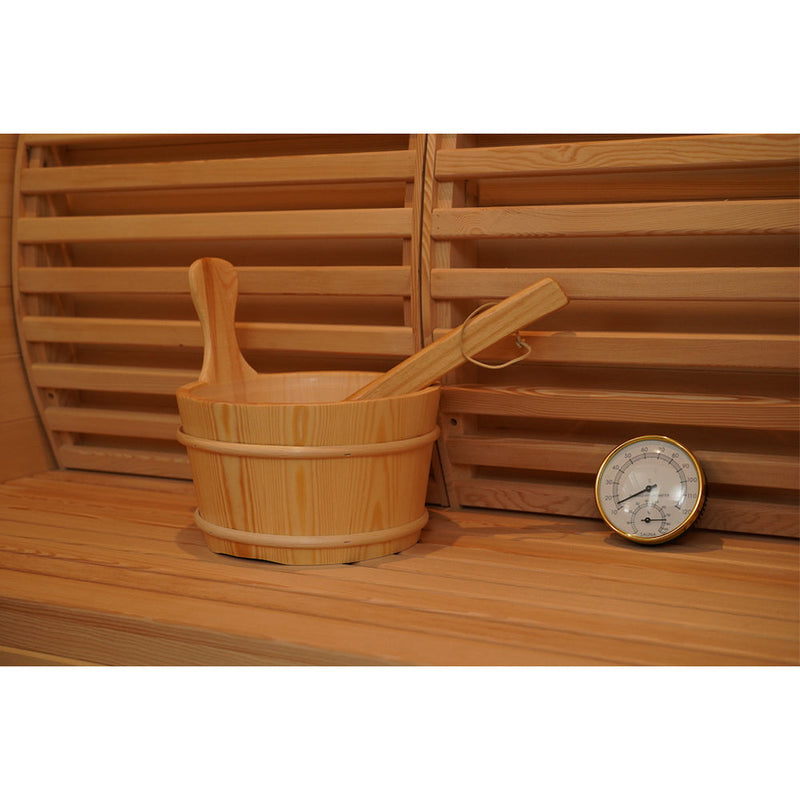 Load image into Gallery viewer, SAUNA EVOLUTION® Commercial Finnish Bath Home Sauna Indoor Steam Room Glass 03