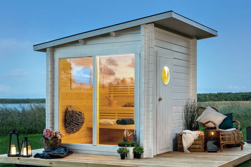 Load image into Gallery viewer, SAUNA EVOLUTION® Cabin Sauna Eco Oasis 3