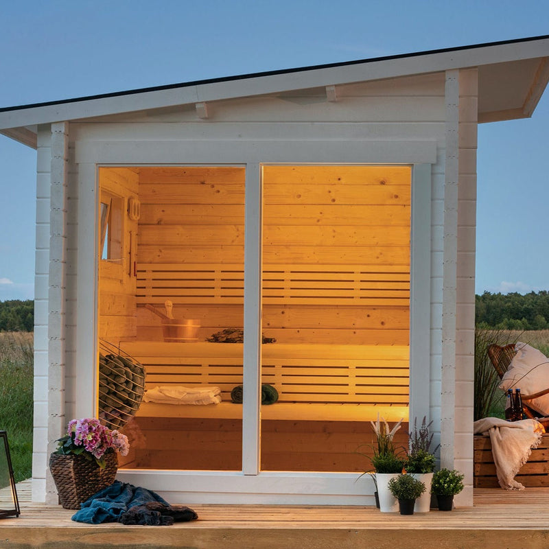 Load image into Gallery viewer, SAUNA EVOLUTION® Cabin Sauna Eco Oasis 3