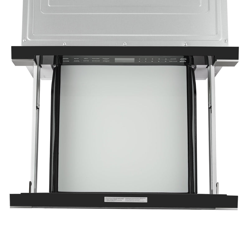Load image into Gallery viewer, Cosmo 24'' Built-in Microwave Drawer with Automatic Presets, Touch Controls, Defrosting Rack and 1.2 cu. ft. Capacity in Stainless Steel COS-12MWDSS-NH