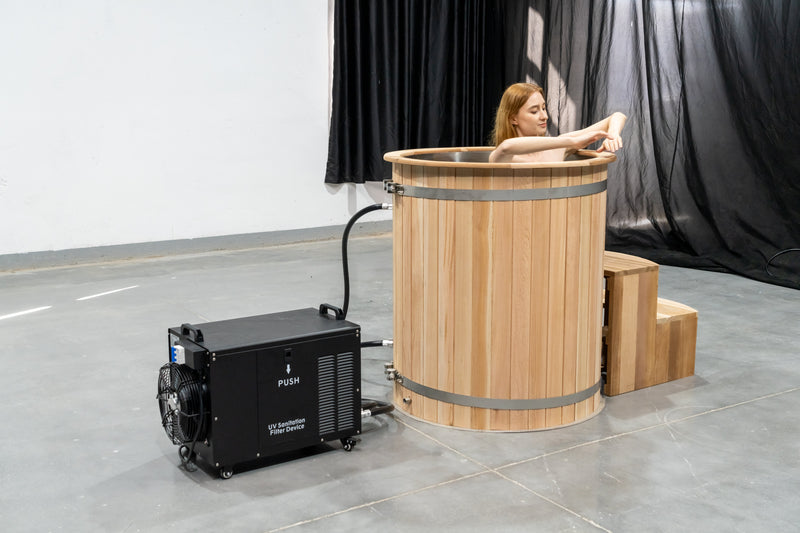 Load image into Gallery viewer, SAUNA EVOLUTION® Cold Plunge Kit CoreChill-2