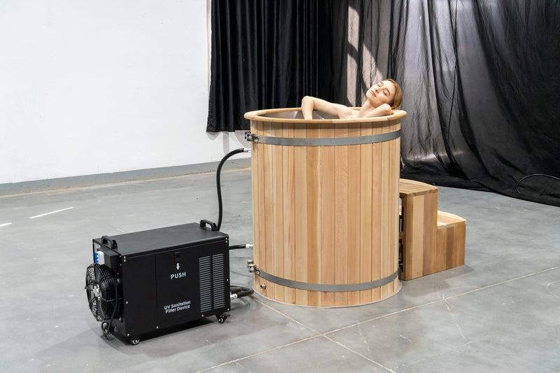 Load image into Gallery viewer, SAUNA EVOLUTION® Cold Plunge Kit CoreChill-2