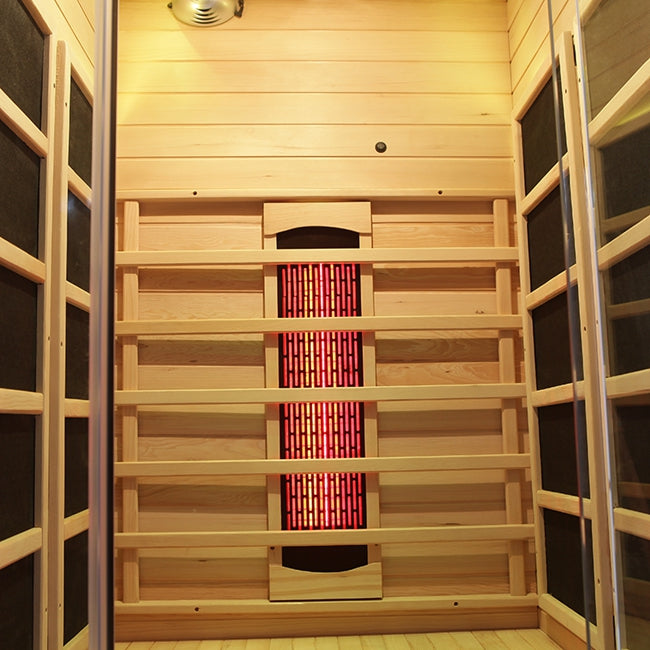 Load image into Gallery viewer, SAUNA EVOLUTION® Full Spectrum Indoor Solid Wood Sauna Far Infrared 11