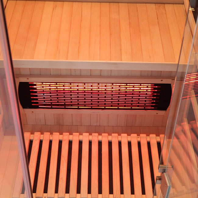 Load image into Gallery viewer, SAUNA EVOLUTION® Full Spectrum Indoor Solid Wood Sauna Far Infrared 11