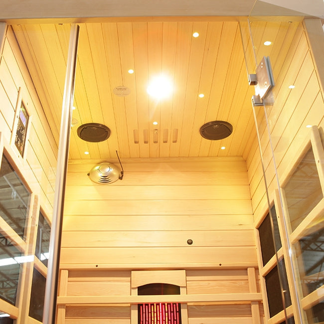 Load image into Gallery viewer, SAUNA EVOLUTION® Full Spectrum Indoor Solid Wood Sauna Far Infrared 11