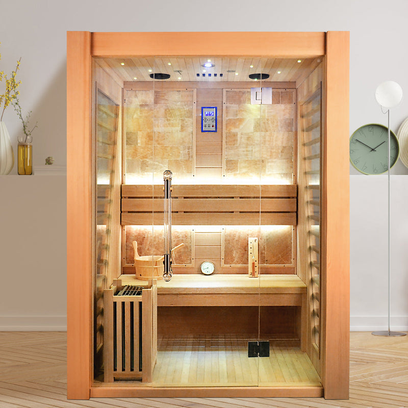 Load image into Gallery viewer, SAUNA EVOLUTION® Traditional Steam Sauna Room Luxury 3