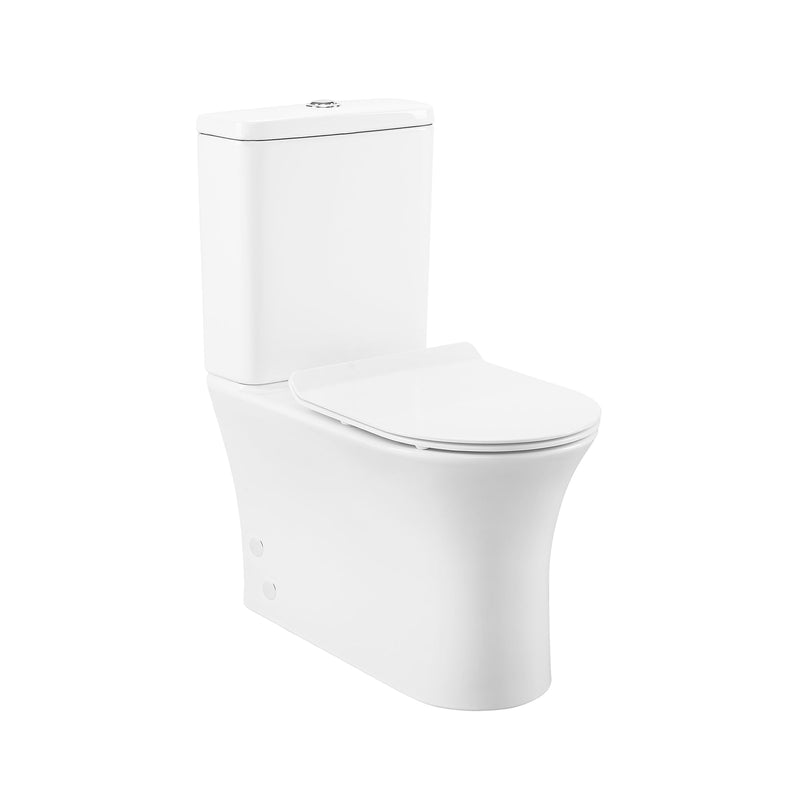 Load image into Gallery viewer, Swiss Madison Calice Two-Piece Elongated Rear Outlet Toilet Dual-Flush 0.8/1.28 gpf - SM-2T120