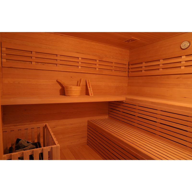 Load image into Gallery viewer, SAUNA EVOLUTION® Outdoor Wood Steam Sauna(5-6 Person)Cabin 04