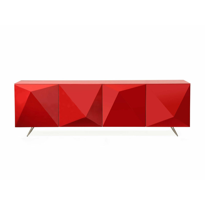 Load image into Gallery viewer, Whiteline Modern Living - Samantha Buffet SB1193-RED