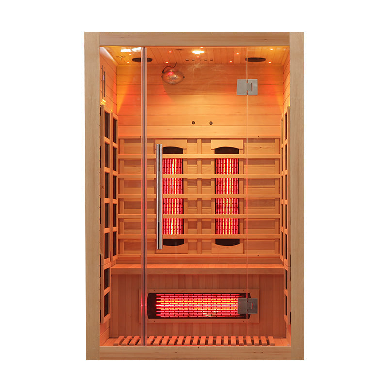 Load image into Gallery viewer, SAUNA EVOLUTION® Full Spectrum Indoor Solid Wood Sauna Far Infrared 11
