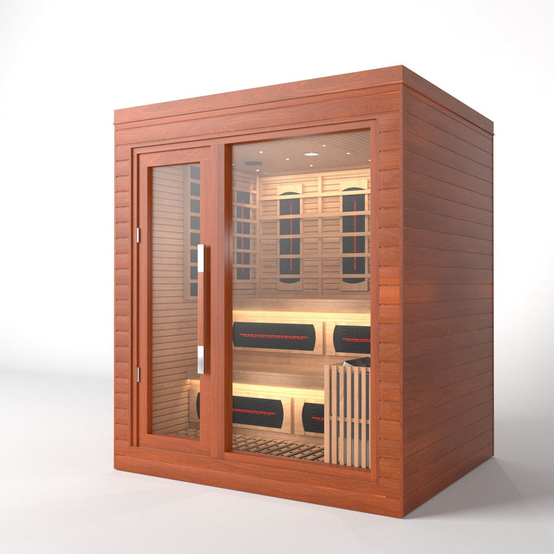 Load image into Gallery viewer, SAUNA EVOLUTION® Indoor Dual-System Luxury Cabin Sauna Luna - 4