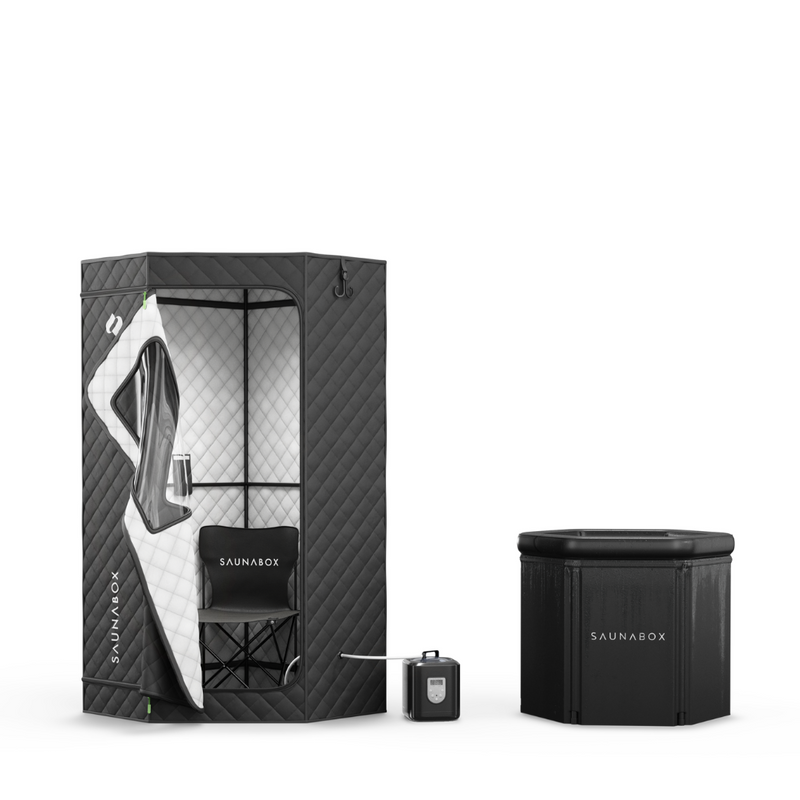 Load image into Gallery viewer, Ultimate Recovery Bundle Pro: SAUNABOX® + PlungeBox Pro