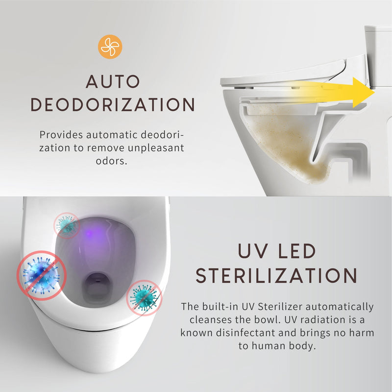 Load image into Gallery viewer, Vovo Stylement Electronic Smart Bidet Seat VB-4100SR