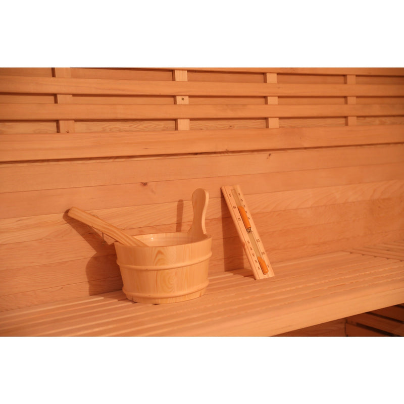 Load image into Gallery viewer, SAUNA EVOLUTION® Outdoor Wood Steam Sauna(5-6 Person)Cabin 04