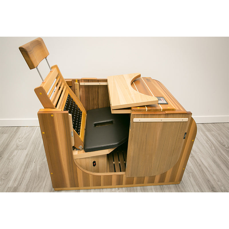 Load image into Gallery viewer, SAUNA EVOLUTION® Half Body Sauna With Full infrared Benefits Far Infrared 22