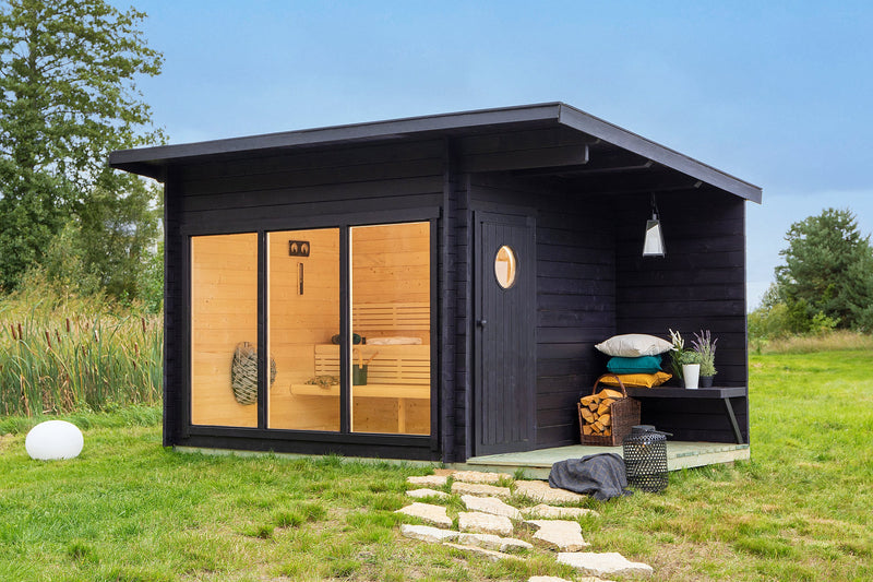 Load image into Gallery viewer, SAUNA EVOLUTION® Large Cabin Sauna Eco Oasis 3