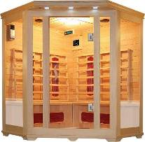 Load image into Gallery viewer, SAUNA EVOLUTION® Indoor Wooden Dry Cabin Customized Sauna Room Far Infrared 04