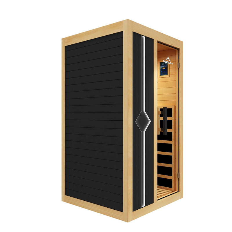 Load image into Gallery viewer, Peak Saunas Olympus Luxury 1-2 Person FAR Infrared Sauna with Smart WiFi App Control
