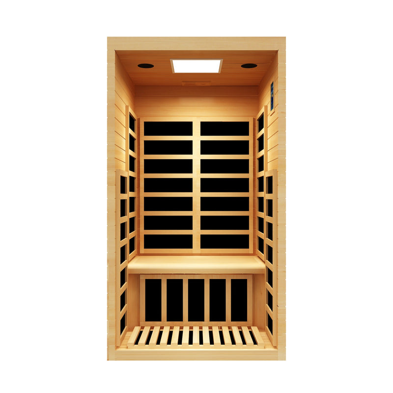 Load image into Gallery viewer, Peak Saunas Olympus Luxury 1-2 Person FAR Infrared Sauna with Smart WiFi App Control