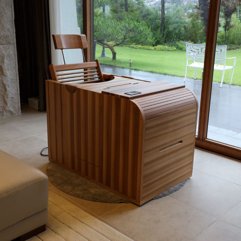 Load image into Gallery viewer, SAUNA EVOLUTION® Half Body Sauna With Full infrared Benefits Far Infrared 22