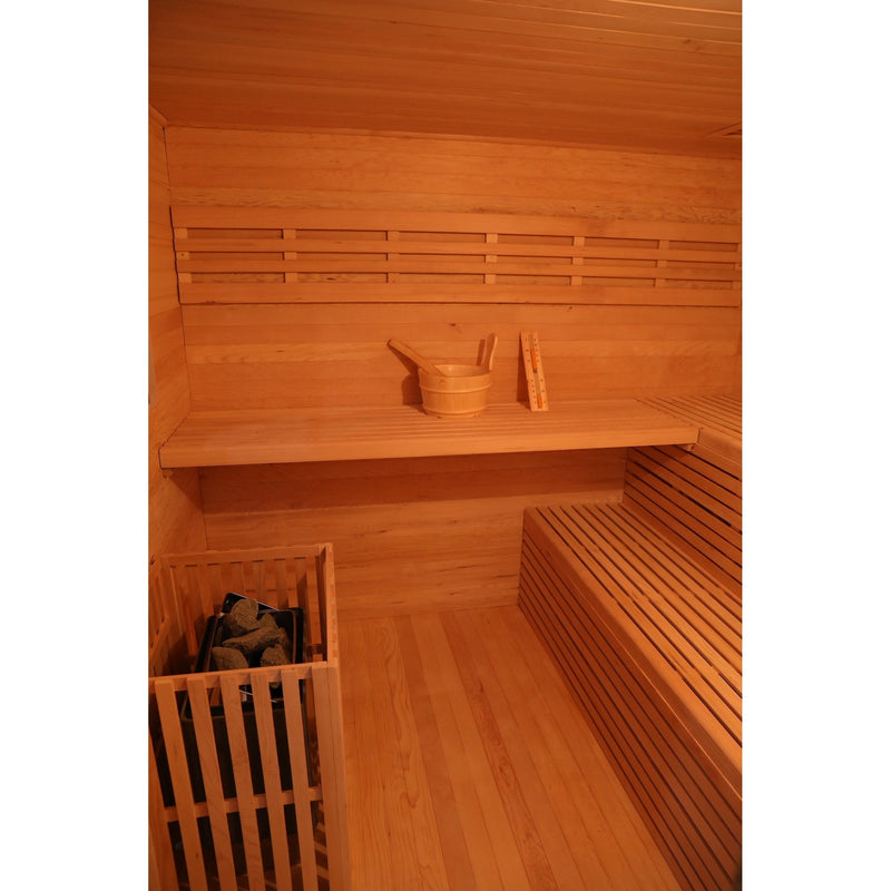 Load image into Gallery viewer, SAUNA EVOLUTION® Outdoor Wood Steam Sauna(5-6 Person)Cabin 04