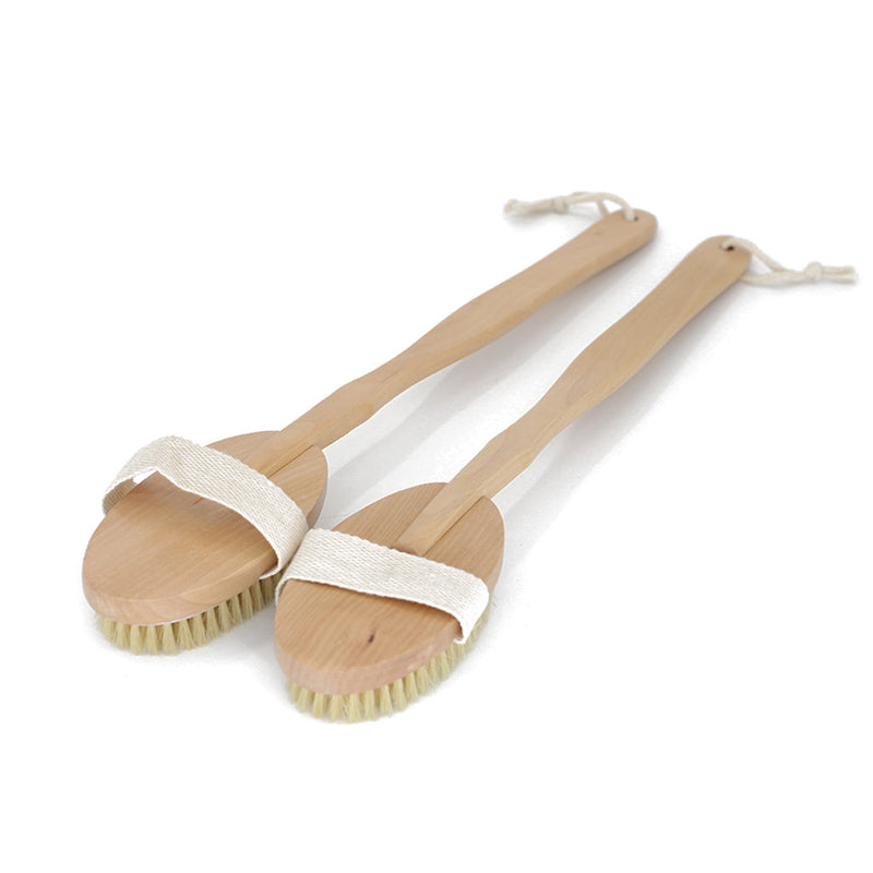 Load image into Gallery viewer, SAUNA EVOLUTION® Wooden Sauna Brush 16"