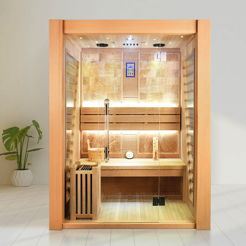 Load image into Gallery viewer, SAUNA EVOLUTION® Traditional Steam Sauna Room Luxury 3