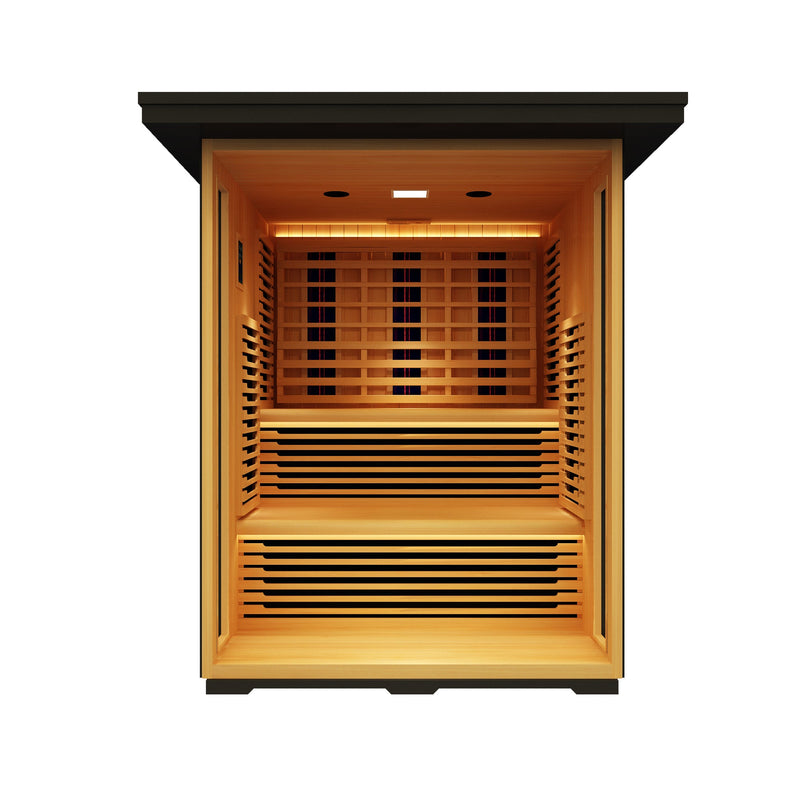 Load image into Gallery viewer, Peak Saunas Kilimanjaro Luxury 5-Person Outdoor Full Spectrum Infrared Sauna with Smart WiFi App Control