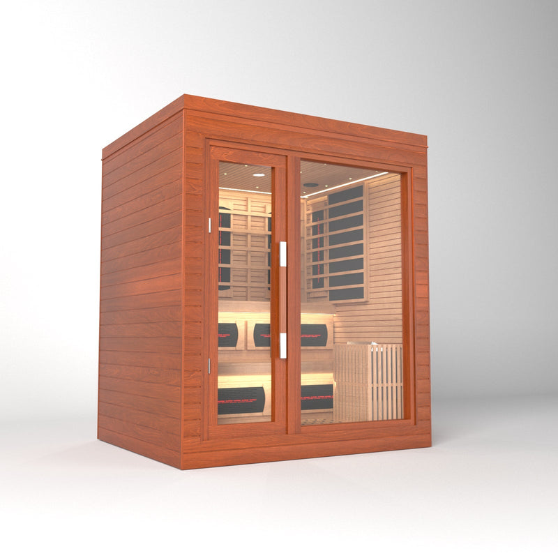 Load image into Gallery viewer, SAUNA EVOLUTION® Indoor Dual-System Luxury Cabin Sauna Luna - 4