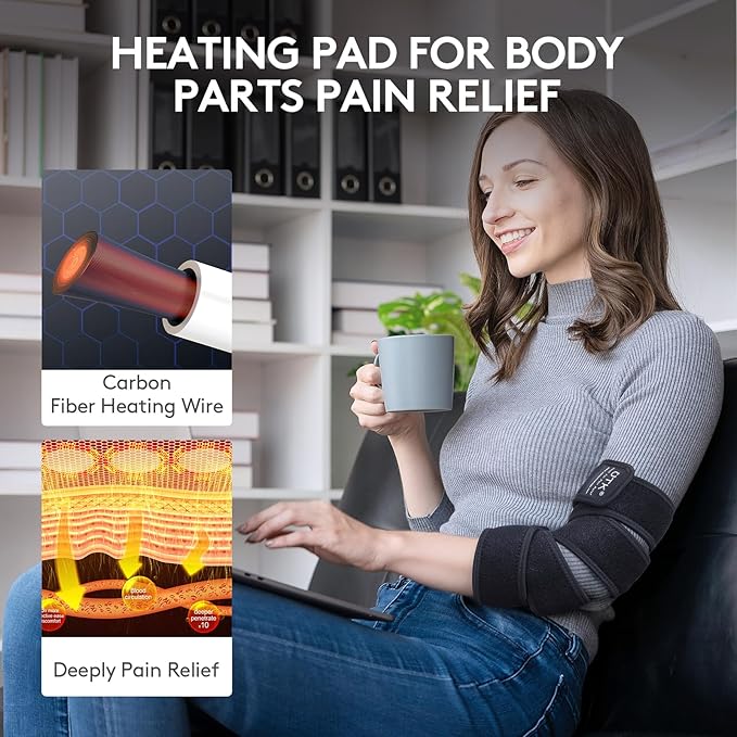 Load image into Gallery viewer, Far Infrared Heating Pad Wrap with Far Jade