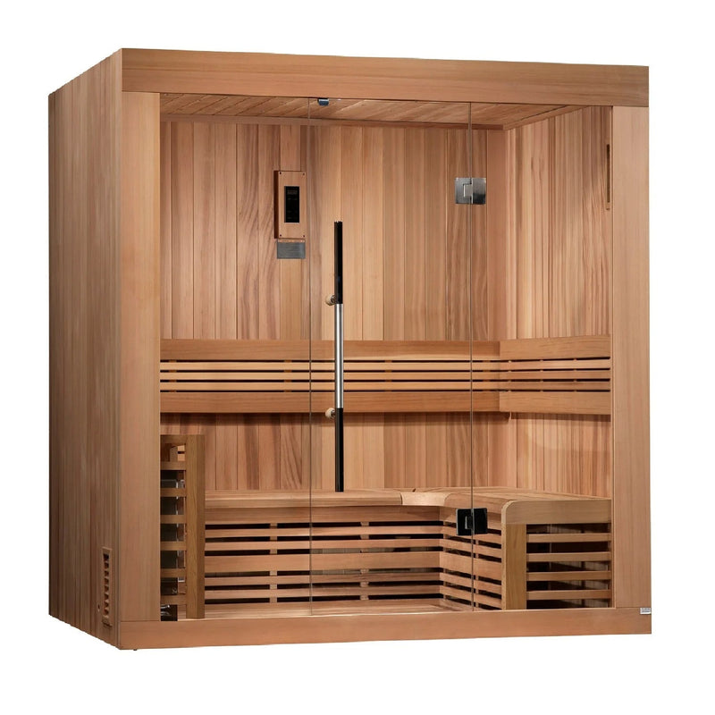 Load image into Gallery viewer, SAUNA EVOLUTION® 3 PERSON TRADITIONAL STEAM SAUNA MODERN RELAX 2