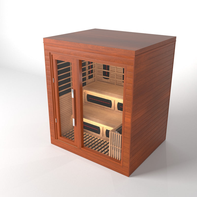 Load image into Gallery viewer, SAUNA EVOLUTION® Indoor Dual-System Luxury Cabin Sauna Luna - 4