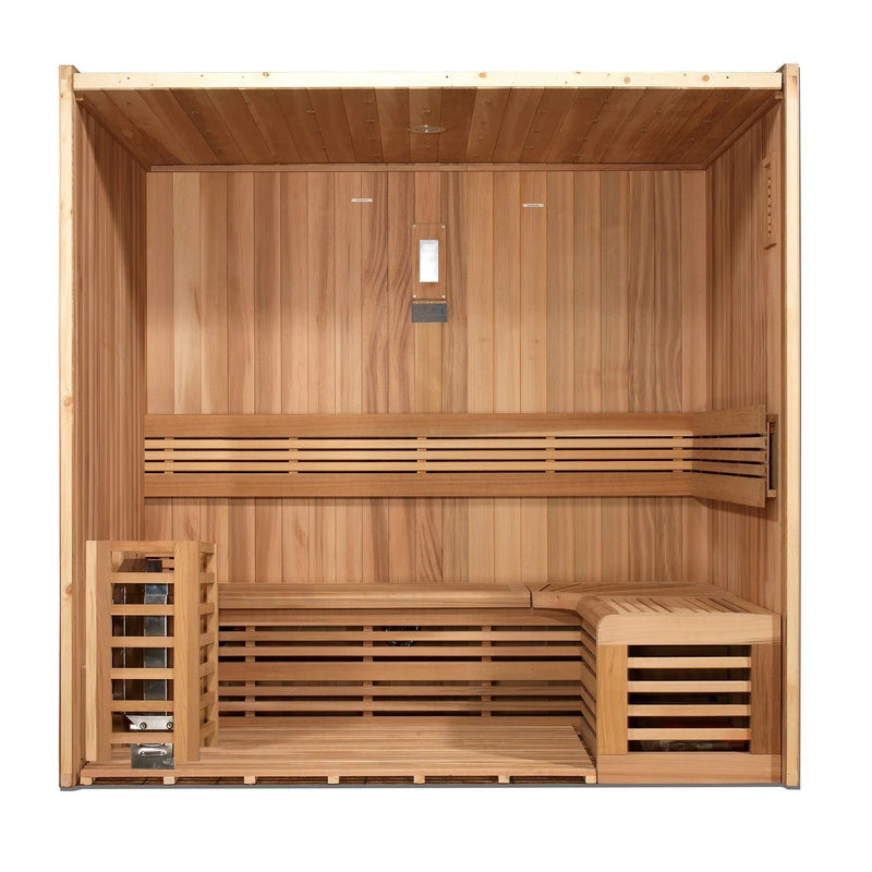 Load image into Gallery viewer, SAUNA EVOLUTION® 3 PERSON TRADITIONAL STEAM SAUNA MODERN RELAX 2
