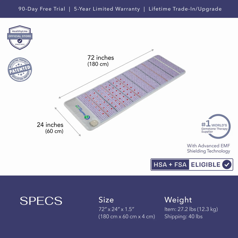 Load image into Gallery viewer, Platinum Series | PEMF Far Infrared Heating Mats