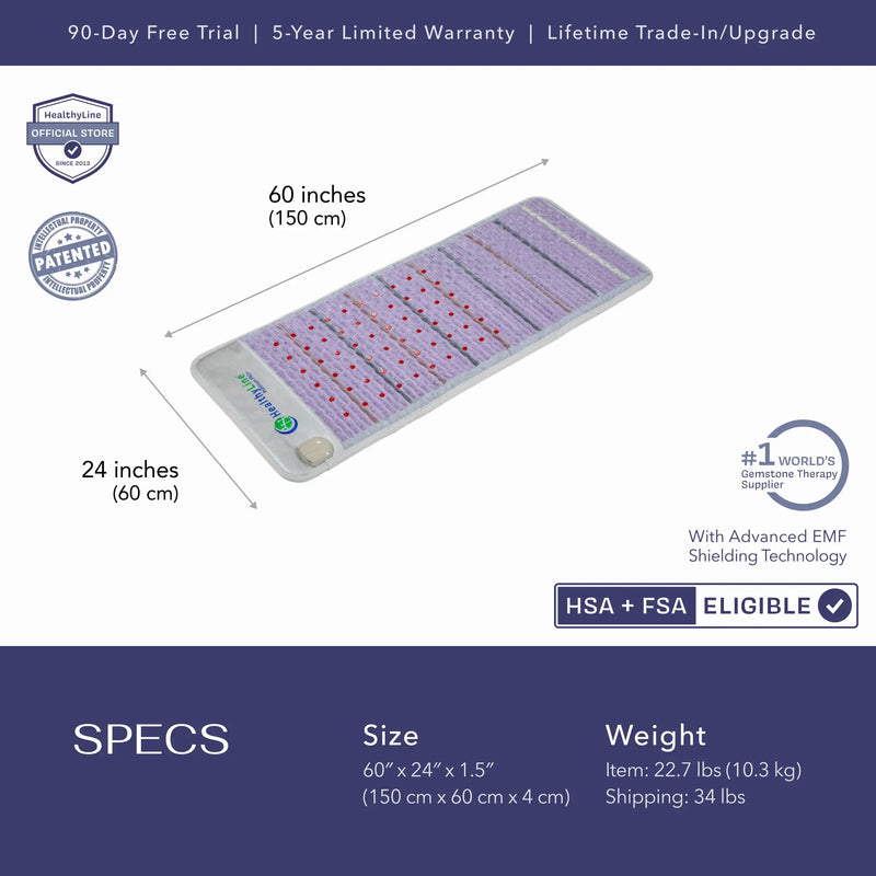 Load image into Gallery viewer, Platinum Series | PEMF Far Infrared Heating Mats