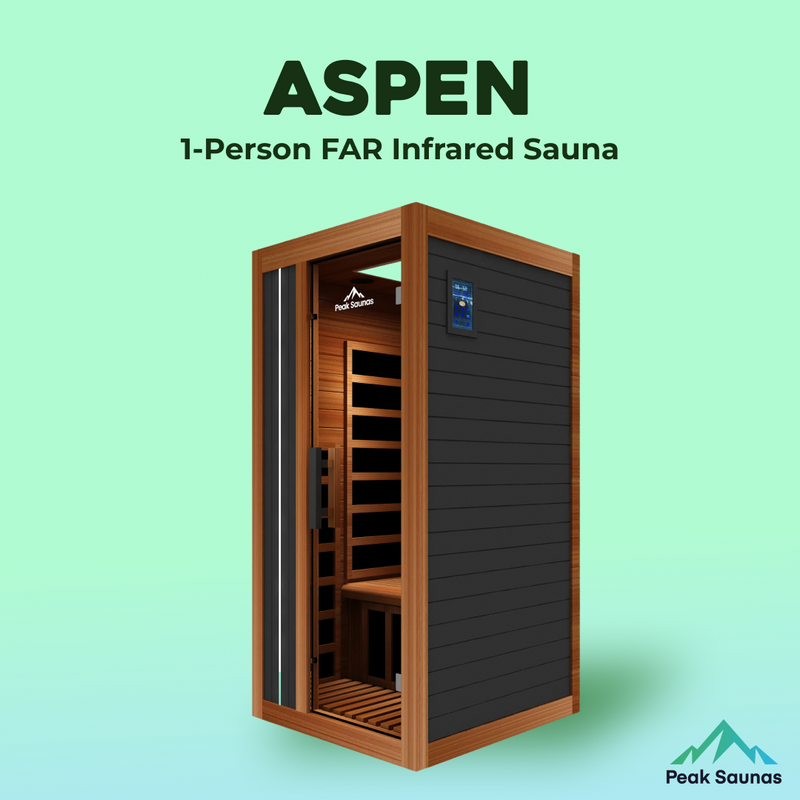 Load image into Gallery viewer, Peak Saunas Aspen Luxury 1-Person FAR Infrared Sauna with Smart WiFi App Control