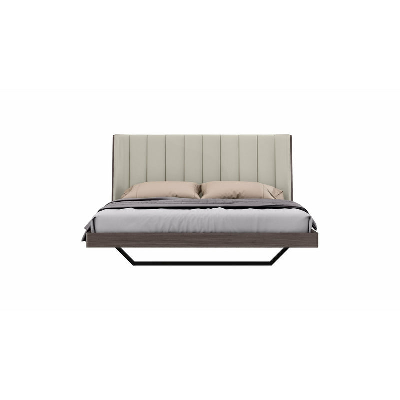 Load image into Gallery viewer, Whiteline Modern Living - Berlin Bed King BK1754-GRY/LGRY