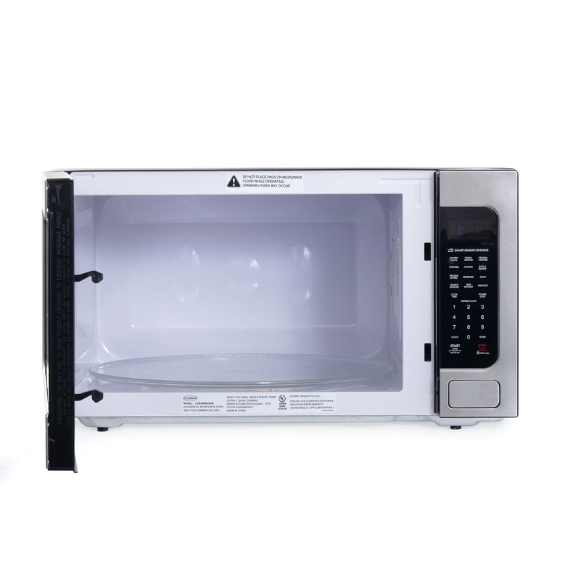 Load image into Gallery viewer, Cosmo 24'' Countertop Microwave Oven with 2.2 cu. ft. Capacity COS-BIM22SSB