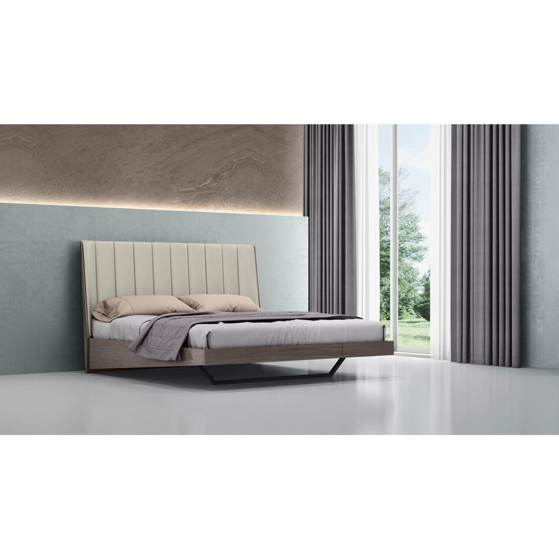 Load image into Gallery viewer, Whiteline Modern Living - Berlin Bed King BK1754-GRY/LGRY