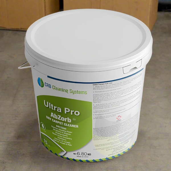 Load image into Gallery viewer, CRB Cleaning Systems Ultra Pro AbZorb 15 lb. Citrus Scented Dry Organic Carpet Cleaner Compound AB15
