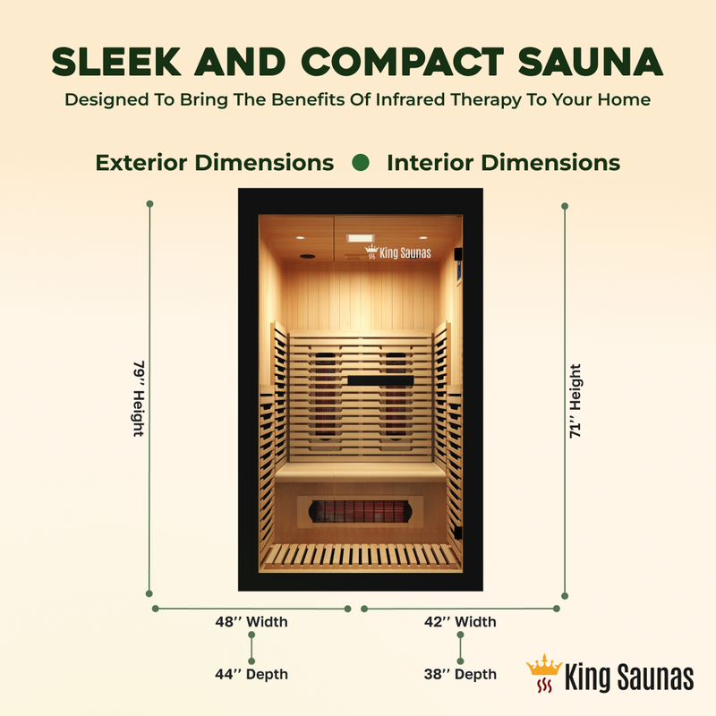 Load image into Gallery viewer, The Crown 2-Person Luxury Full Spectrum Infrared Sauna with Smart WiFi App Control