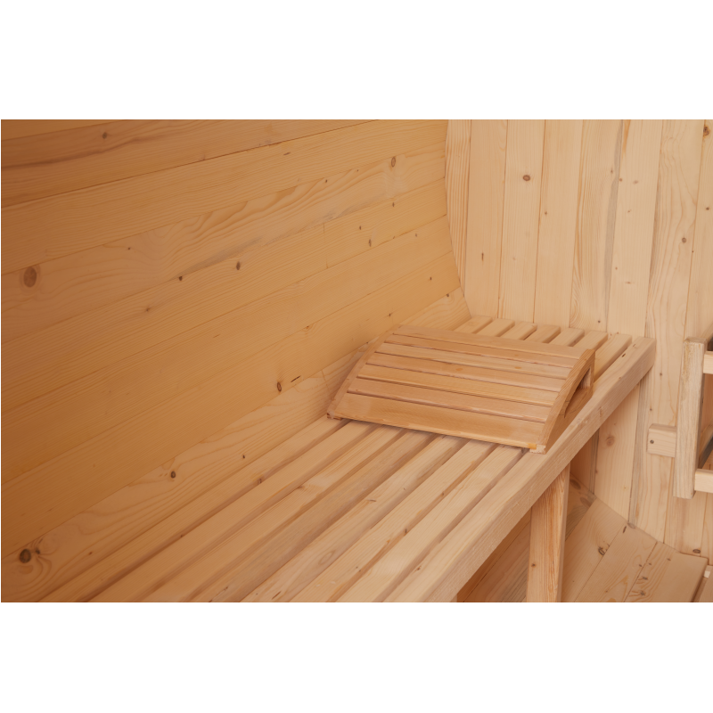 Load image into Gallery viewer, SAUNA EVOLUTION® Cedar Modern Sauna Headrest