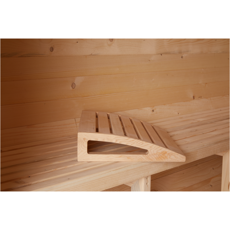 Load image into Gallery viewer, SAUNA EVOLUTION® Cedar Modern Sauna Headrest
