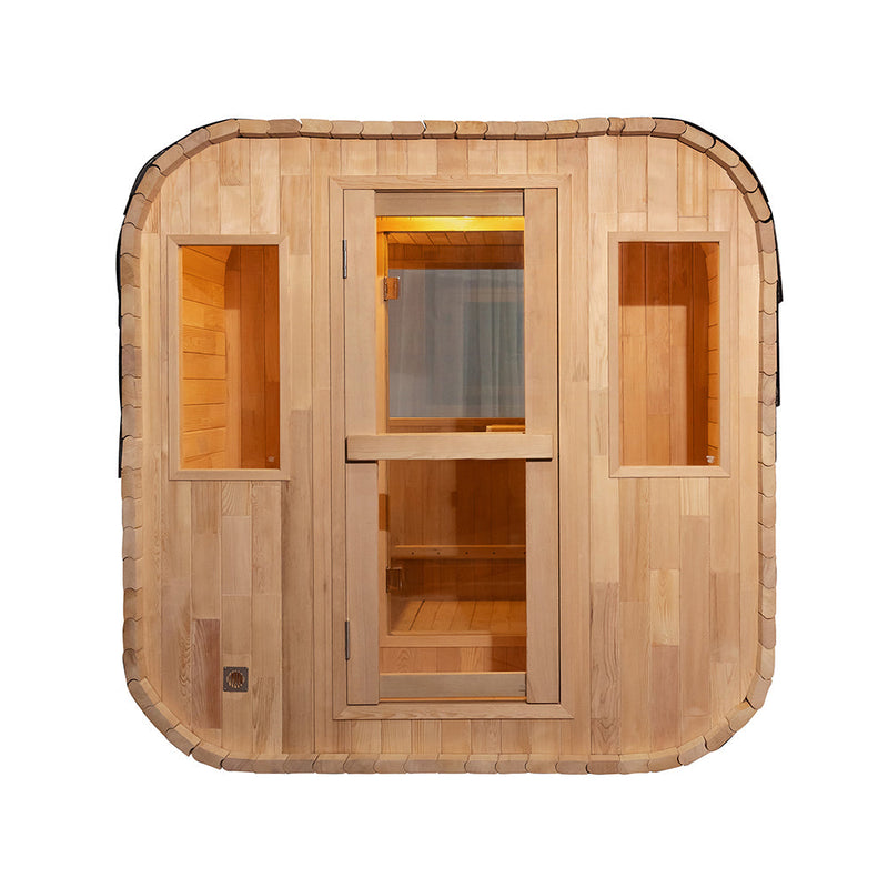 Load image into Gallery viewer, SAUNA EVOLUTION® Barrel Sauna Serenity Nature Air 6