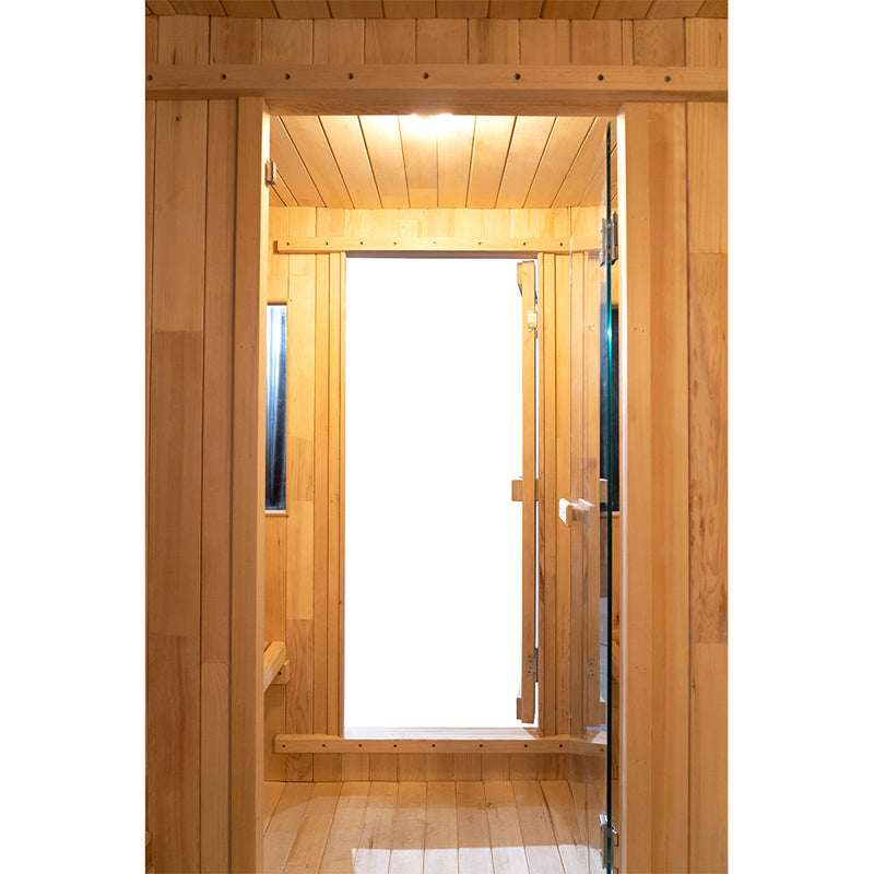Load image into Gallery viewer, SAUNA EVOLUTION® Barrel Sauna Serenity Nature Air 6