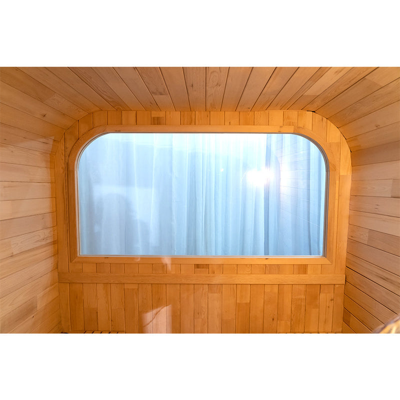 Load image into Gallery viewer, SAUNA EVOLUTION® Barrel Sauna Serenity Nature Air 6
