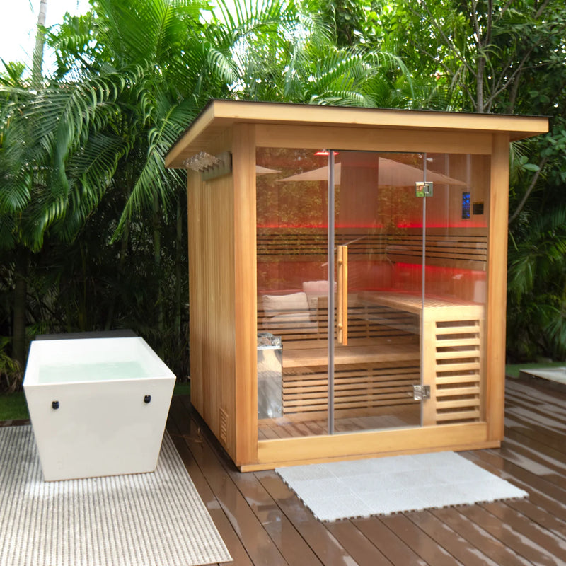 Load image into Gallery viewer, Revive Plunge 6 Person Traditional Sauna